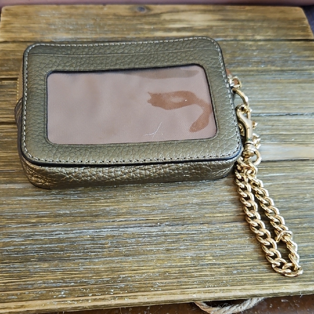 Coach Metallic Gold Textured Bag - Picture 2 of 2
